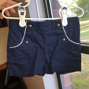 Navy Sailor Shorts